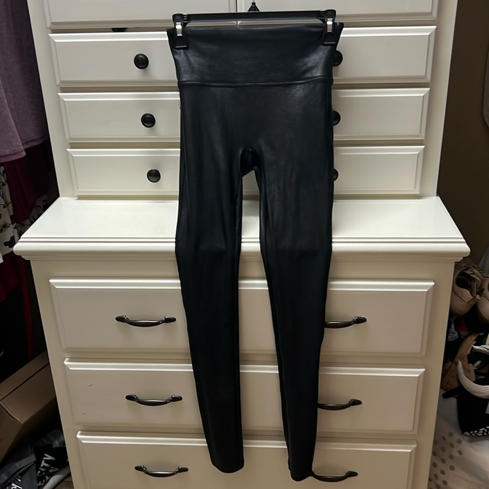 Spanx Feaux Leather Leggings